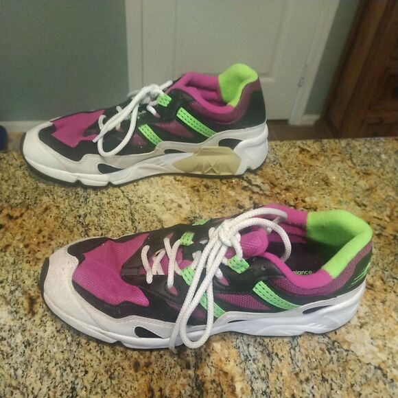 New Balance 850 X Kawhi Leonard Berry Lime Sneakers ML850KL3 - Size 10.5 - Picture 3 of 12